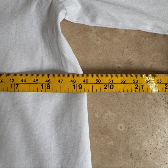 Madewell White Relaxed Button Front Shirt Poplin Womens Size XXS Collar Cotton - Picture 12 of 14